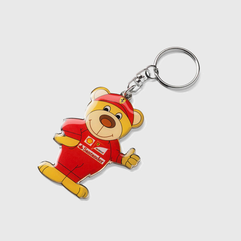 METAL FERRARI TEDDY KEY RING - No Specific