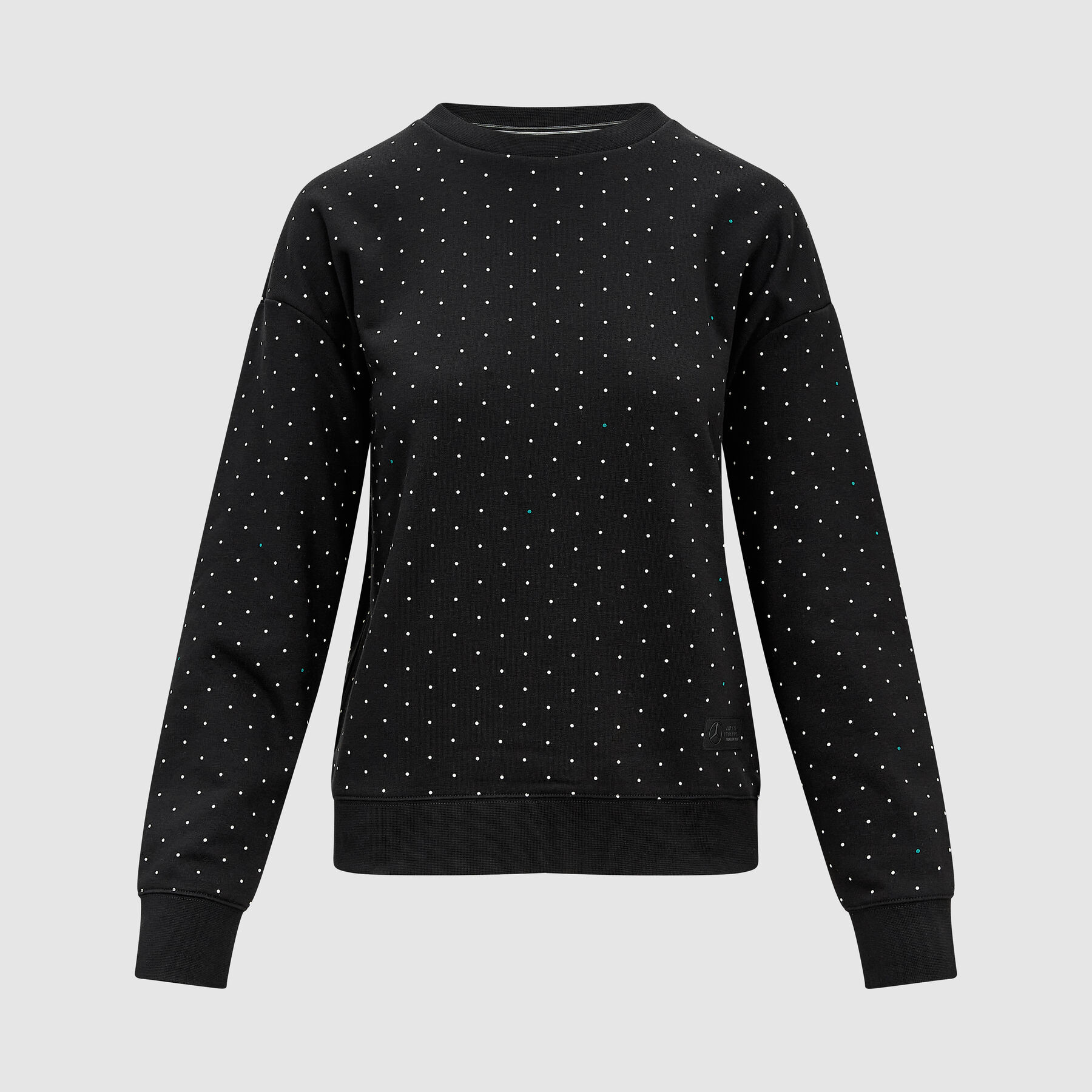 Polka dot best sale sweatshirt womens
