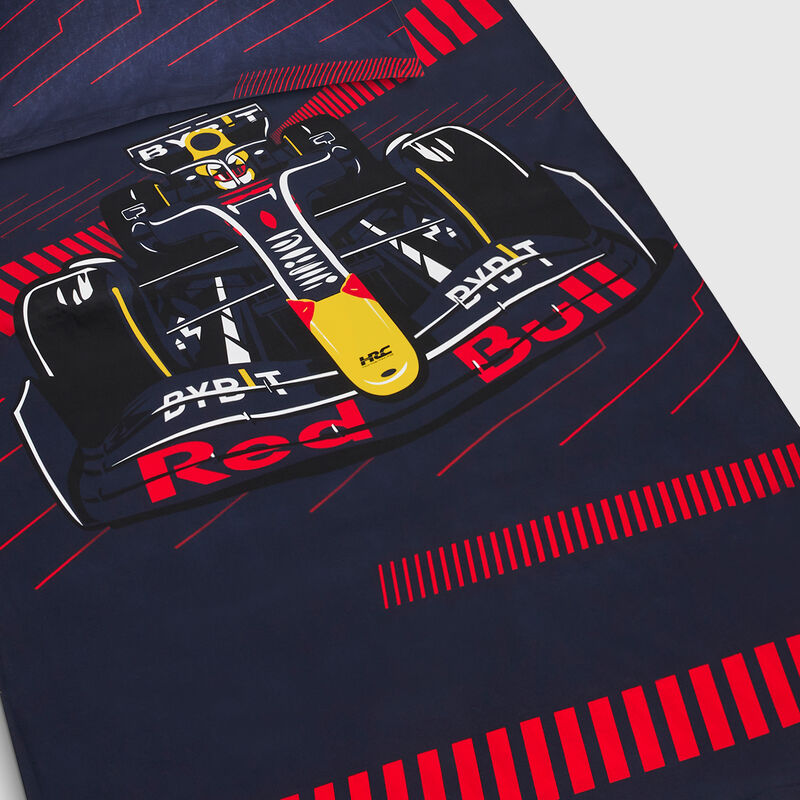 RBR FW CAR SINGLE DUVET - navy