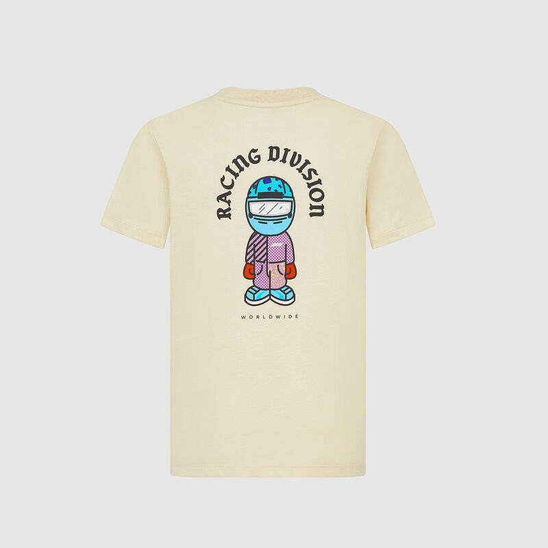 F1 FW KIDS GRAPHIC TEE - beige