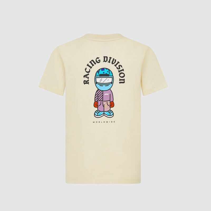F1 FW KIDS GRAPHIC TEE - beige