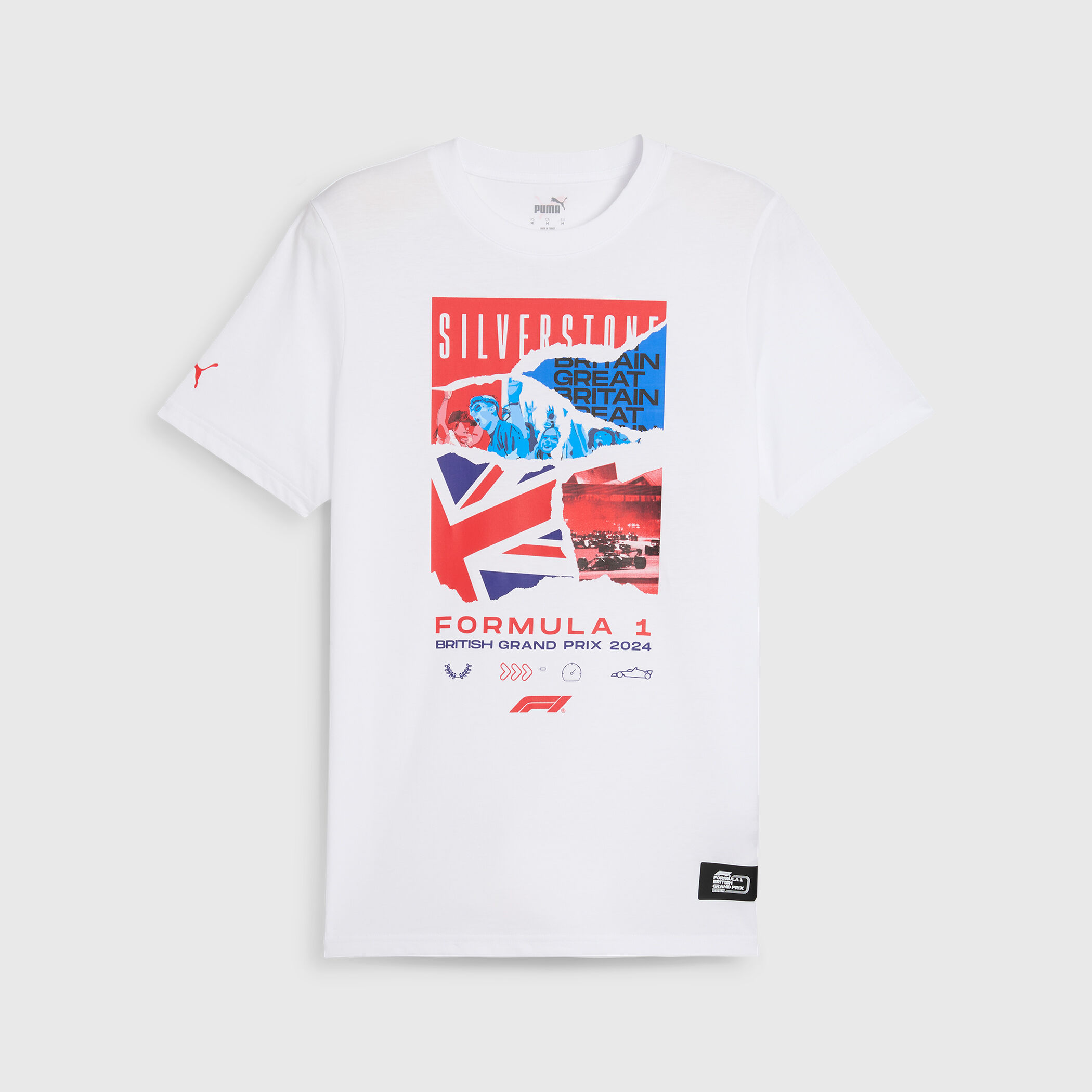PUMA F1 2024 British GP T shirt F1 Collection Fuel For Fans