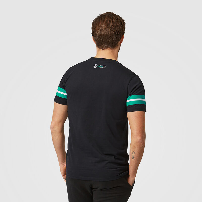 MAPF1 FW MENS BOTTAS #77 TEE - black