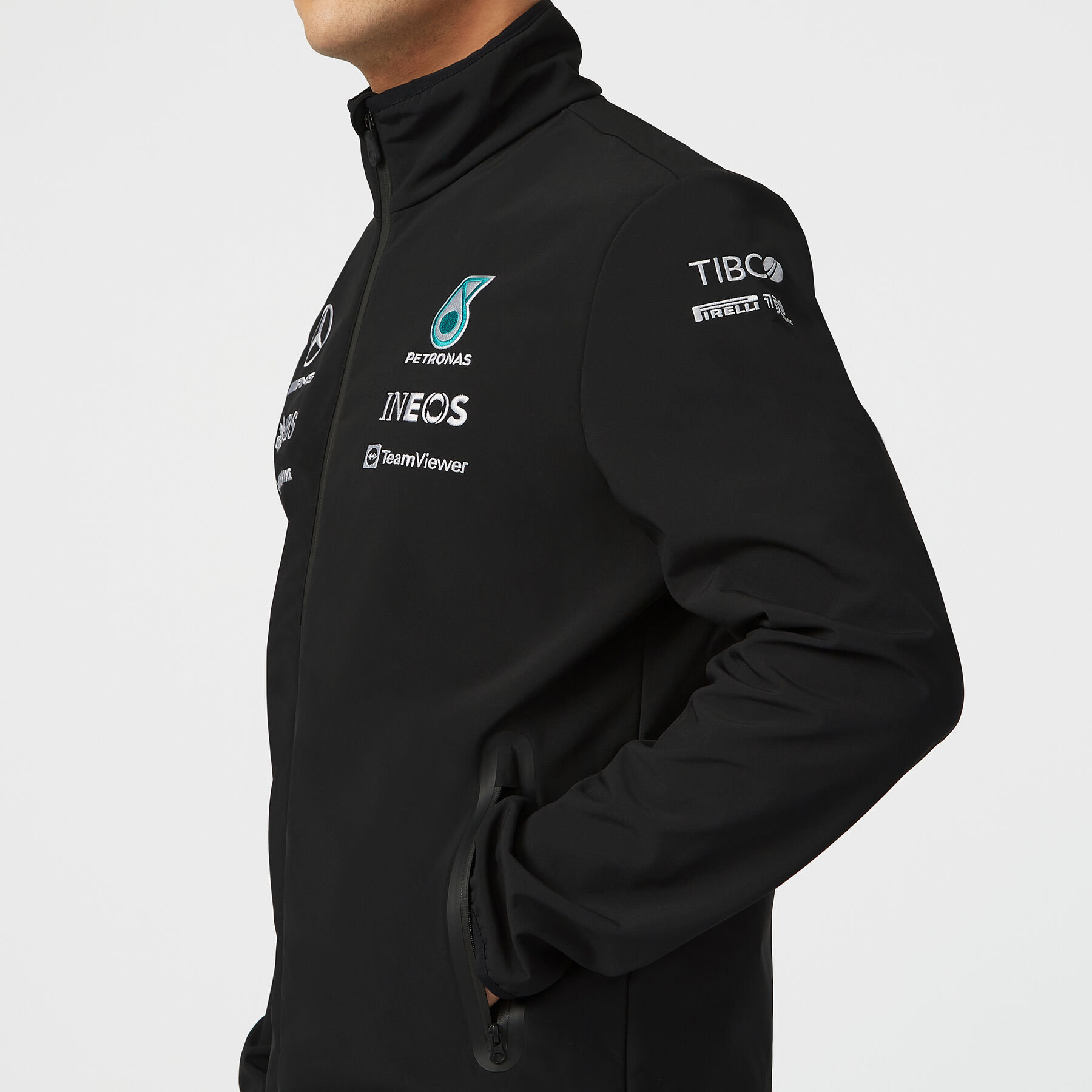 2022 Team Softshell Jacket Mercedes AMG Petronas Fuel For Fans