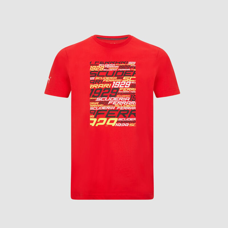 SF PU FW MENS GRAPHIC TEE - red