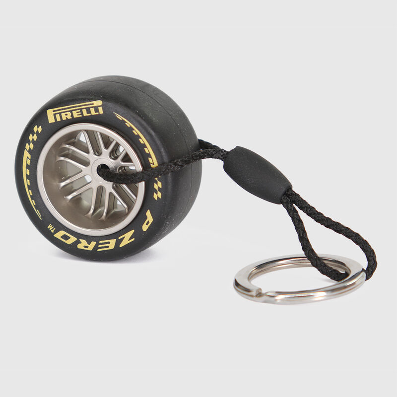 Pirelli F1® 2026 Tyre Keyring - F1 Collection - Yellow ONE SIZE - 806812551873 - Fuel For Fans F1 Merchandise store