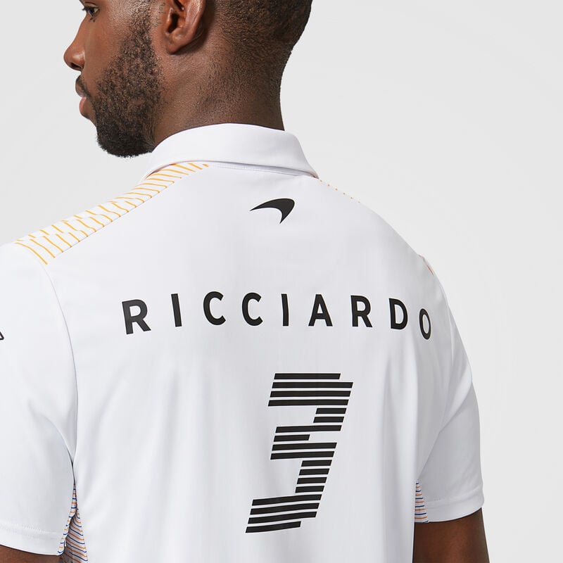 MCLAREN RP MENS RICCIARDO POLO - white