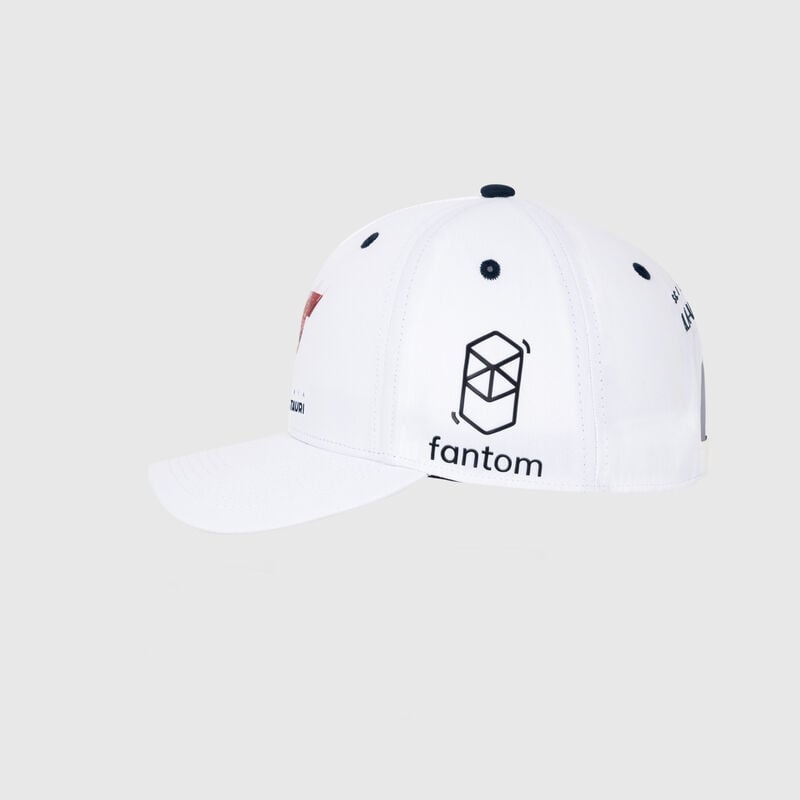 ALPHA TAURI RP GASLY DRIVER CAP - white