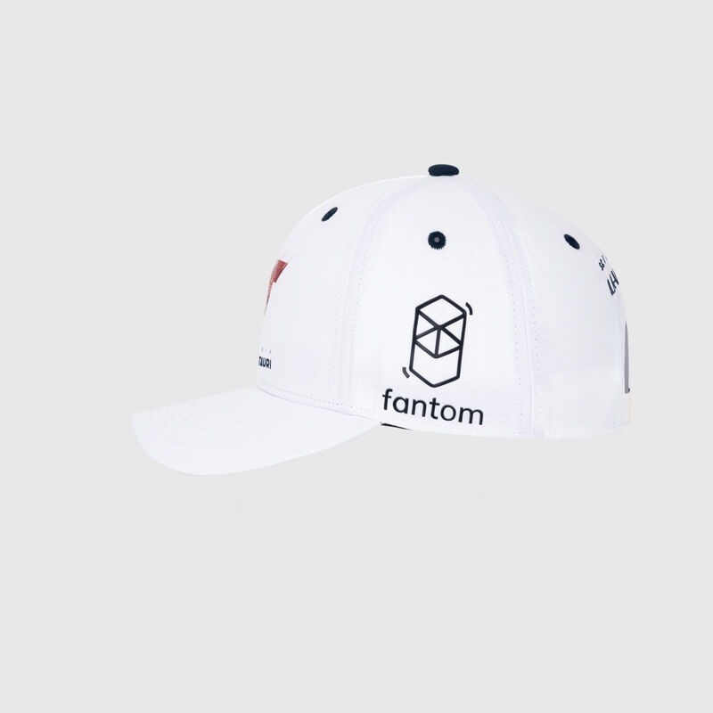 ALPHA TAURI RP GASLY DRIVER CAP - white