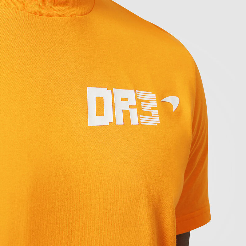 MCLAREN FW MENS RICCIARDO DR3 AUS TEE - orange