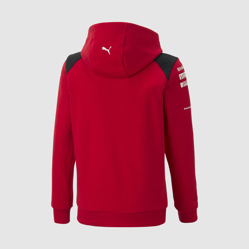 SF RP KIDS TEAM HOODY - red