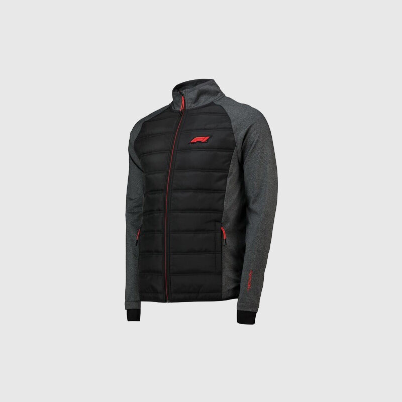 F1 TECH COLLECTION HYBRID JACKET - black
