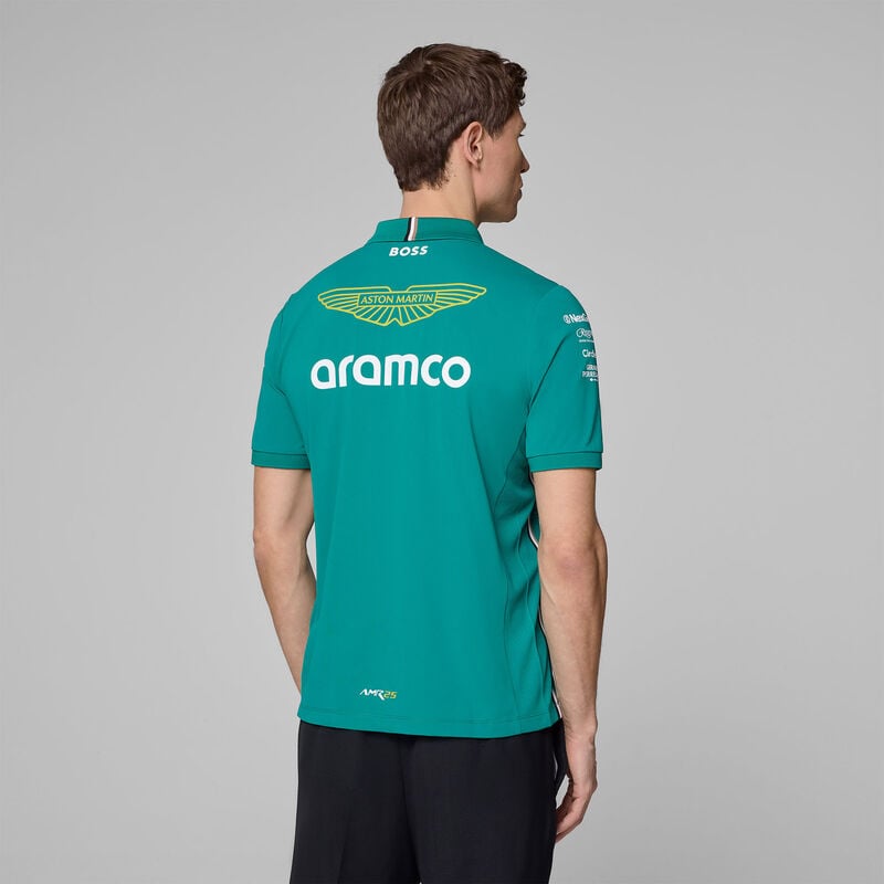 AMF1 RP MENS TEAM POLO - green