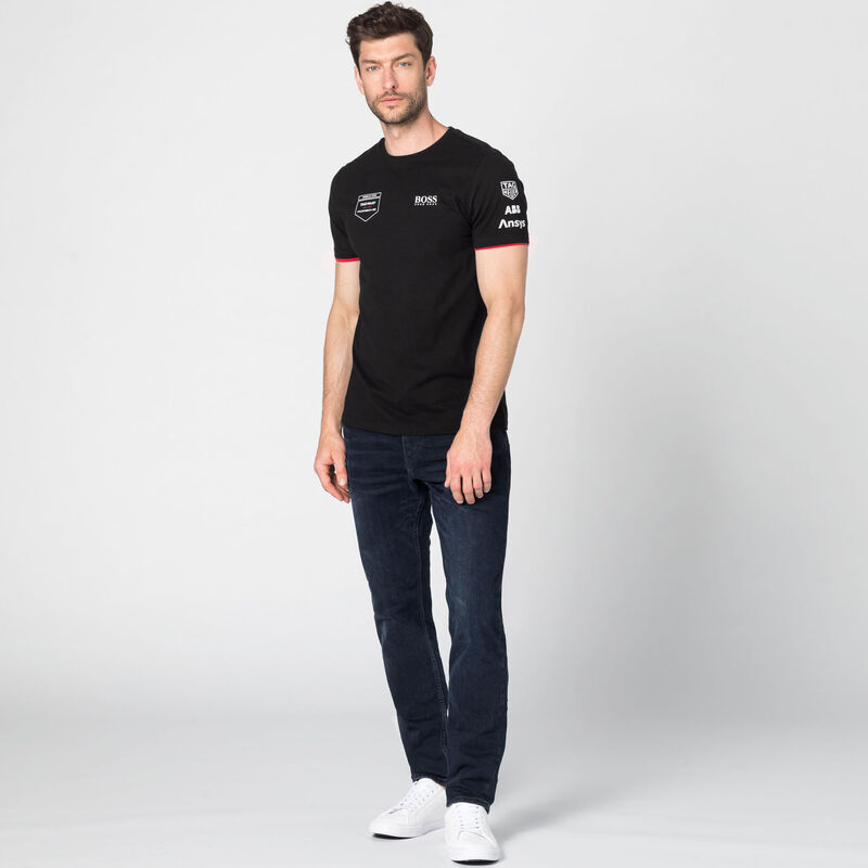 PORSCHE FW MENS FORMULA E TEE - black
