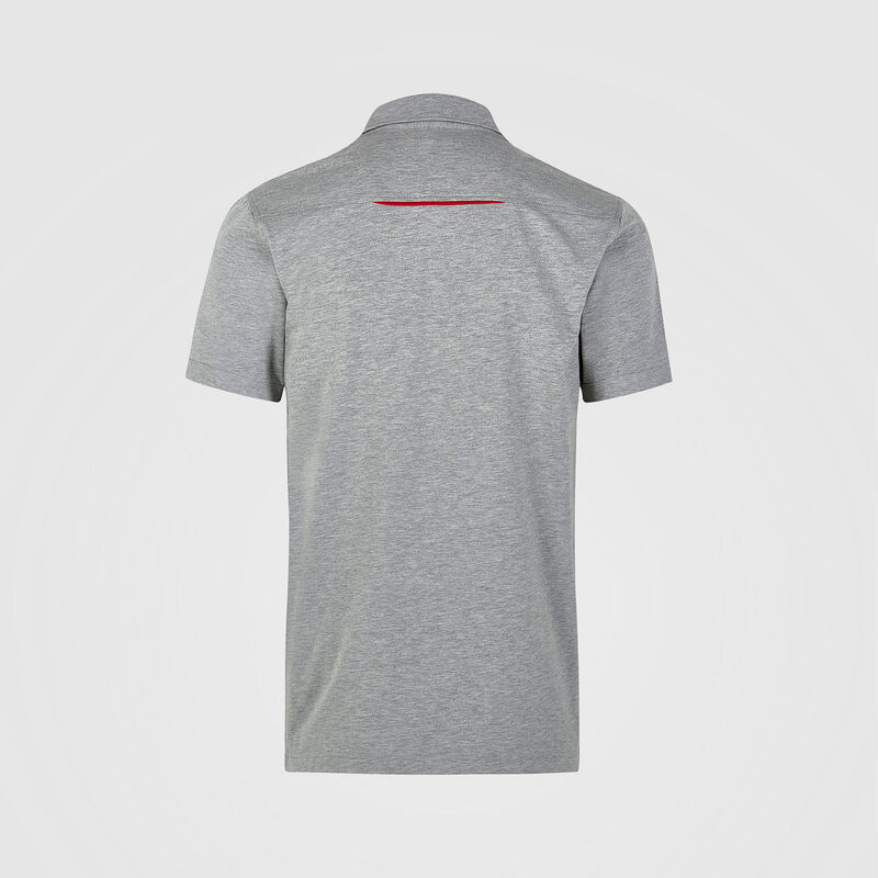 PORSCHE FW MENS POLO - grey