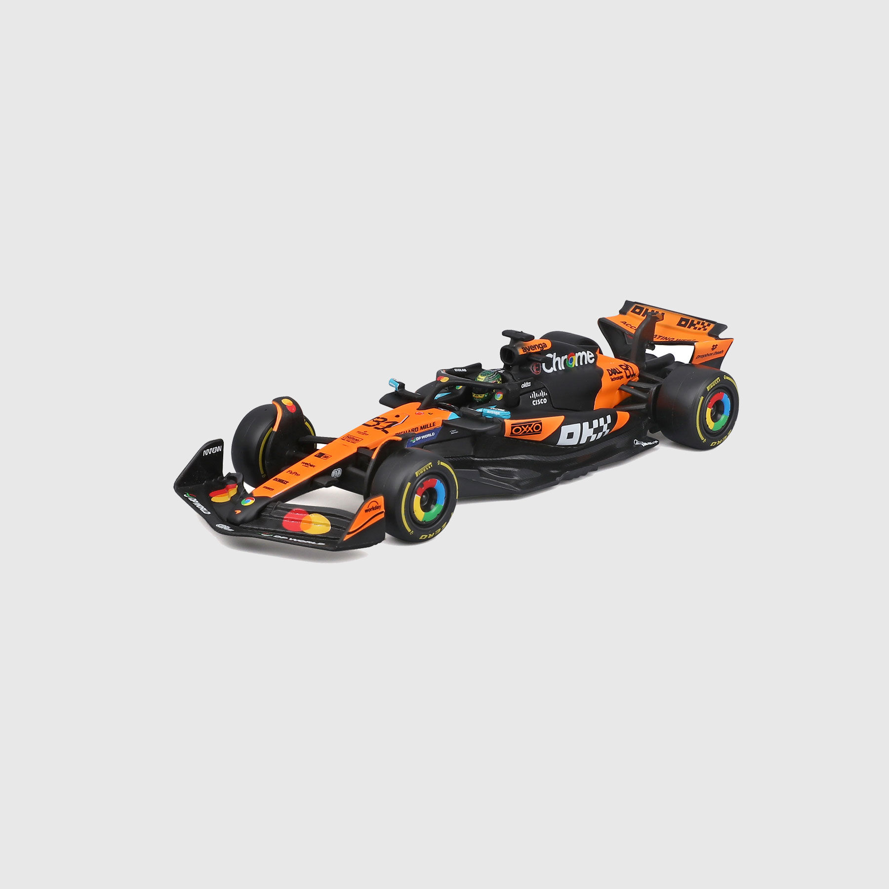 2025 Oscar Piastri MCL39 1:43 Scale Model - McLaren Mastercard F1