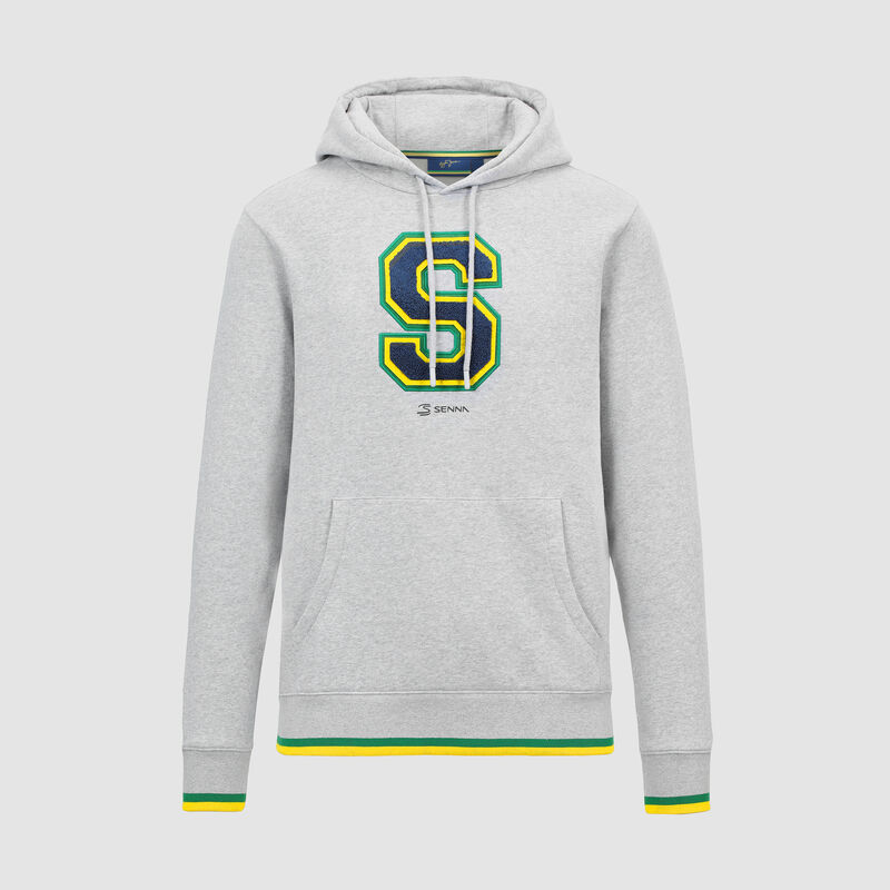 AS FW COLLEGIATE HOODY - mid grey