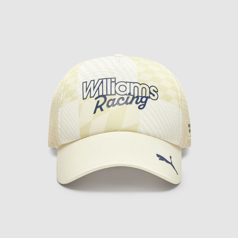 WILLIAMS RACING FW TRUCKER CAP - white