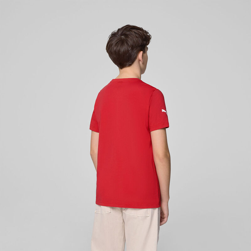 SF KIDS LARGE SHIELD TEE - red