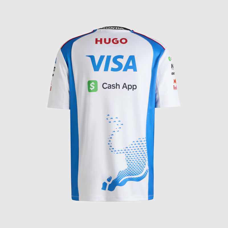 VCARB RP MENS TEAM TEE - white