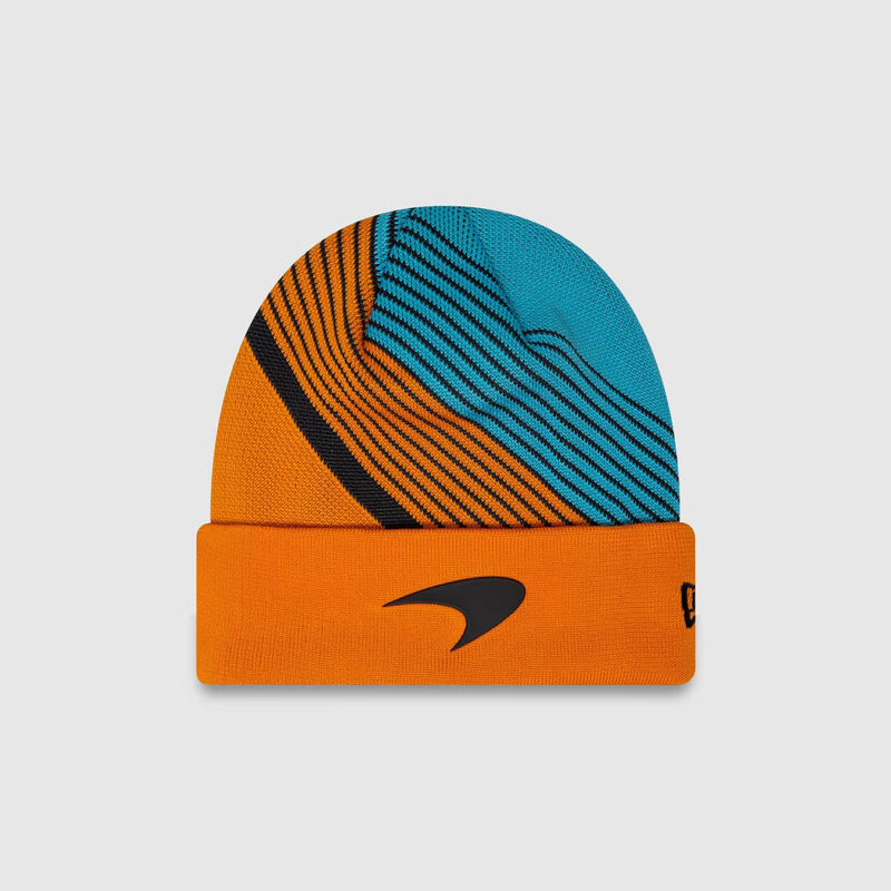 MCLAREN SL RP 2023 TEAM CUFF BEANIE - orange