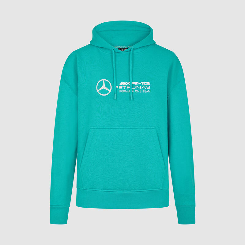 MAPF1 FW WOMENS OVERSIZED LOGO HOODY - real teal
