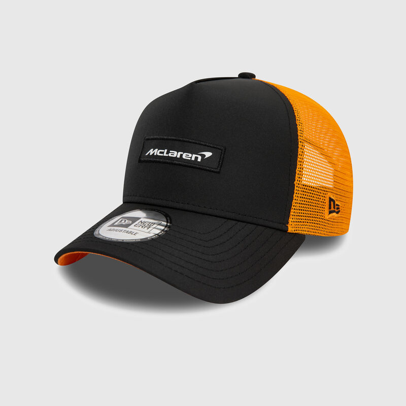 MCLAREN SL LS PATCH FRONT TRUCKER - black