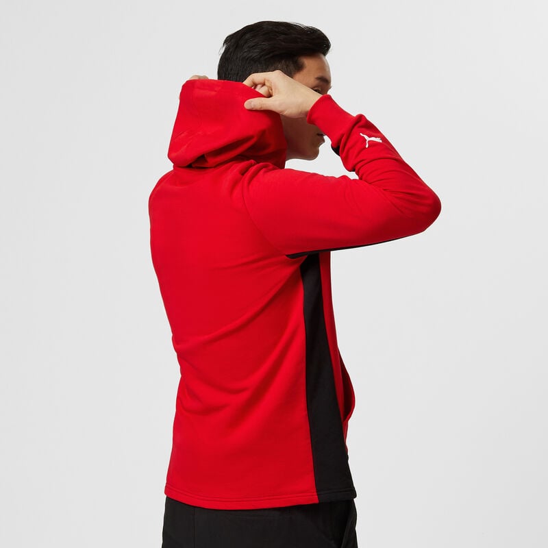 SF FW MENS SHIELD HOODY - red