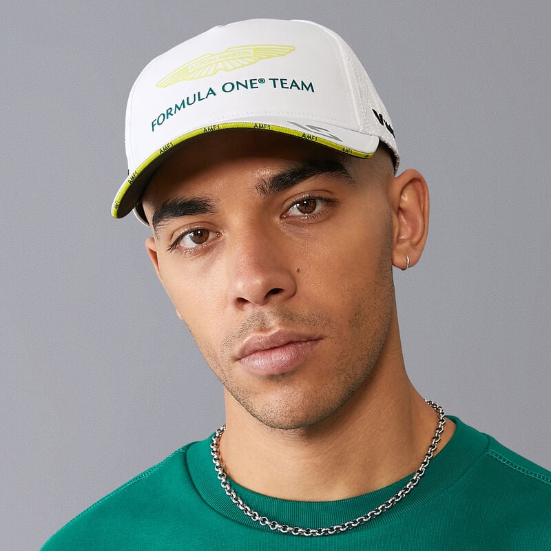 AMF1 RP STROLL TEAM CAP - white