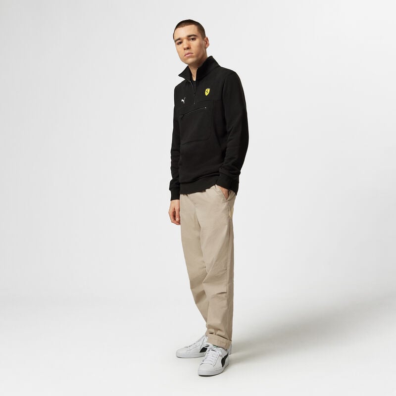 SF FW MENS QUARTER ZIP - black