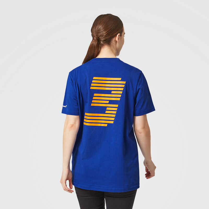 MCLAREN FW MENS RICCIARDO NO3 TEE - blue