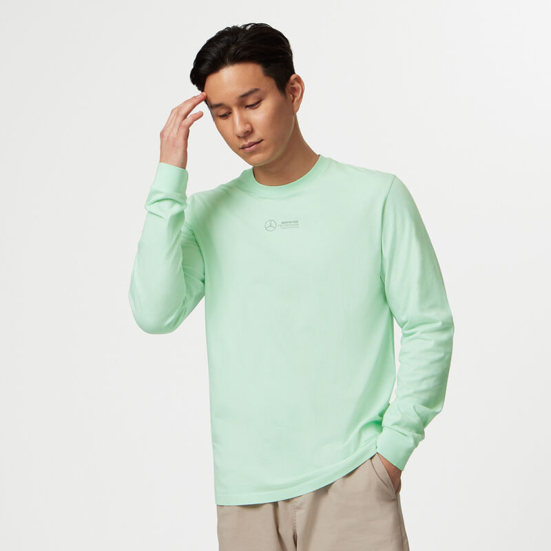 MAPF1 FW LS RETRO TEE - mint