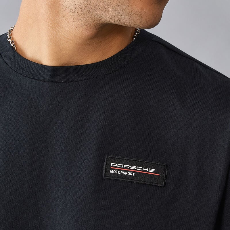 PORSCHE FW LOGO TEE - black