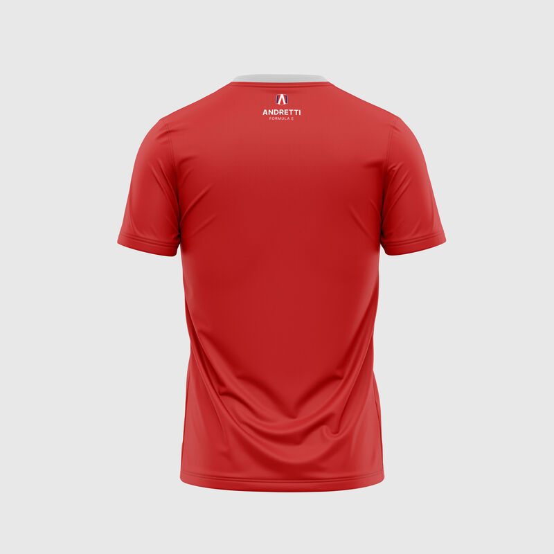 ANDRETTI SL FE TEAM TEE - red