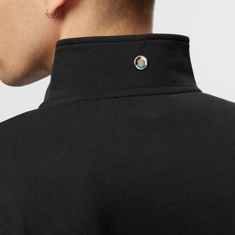 MAPF1 FW QUARTER ZIP - black