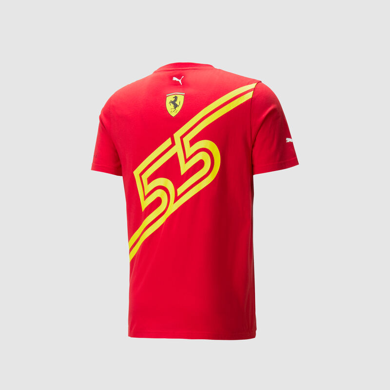 SF FW SE SAINZ TEE - red