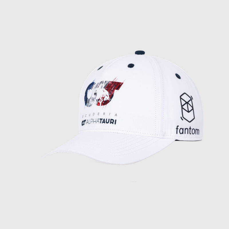 ALPHA TAURI RP GASLY DRIVER CAP - white