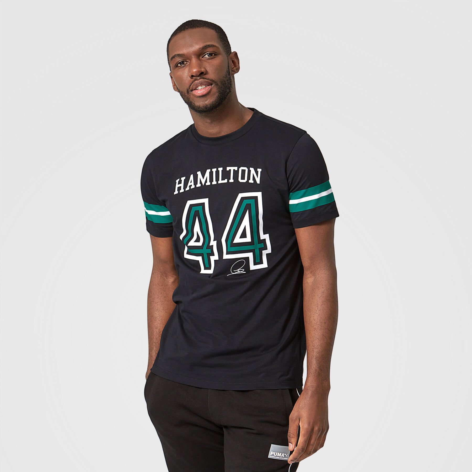 Lewis Hamilton 44 T Shirt Mercedes AMG Petronas Fuel For Fans