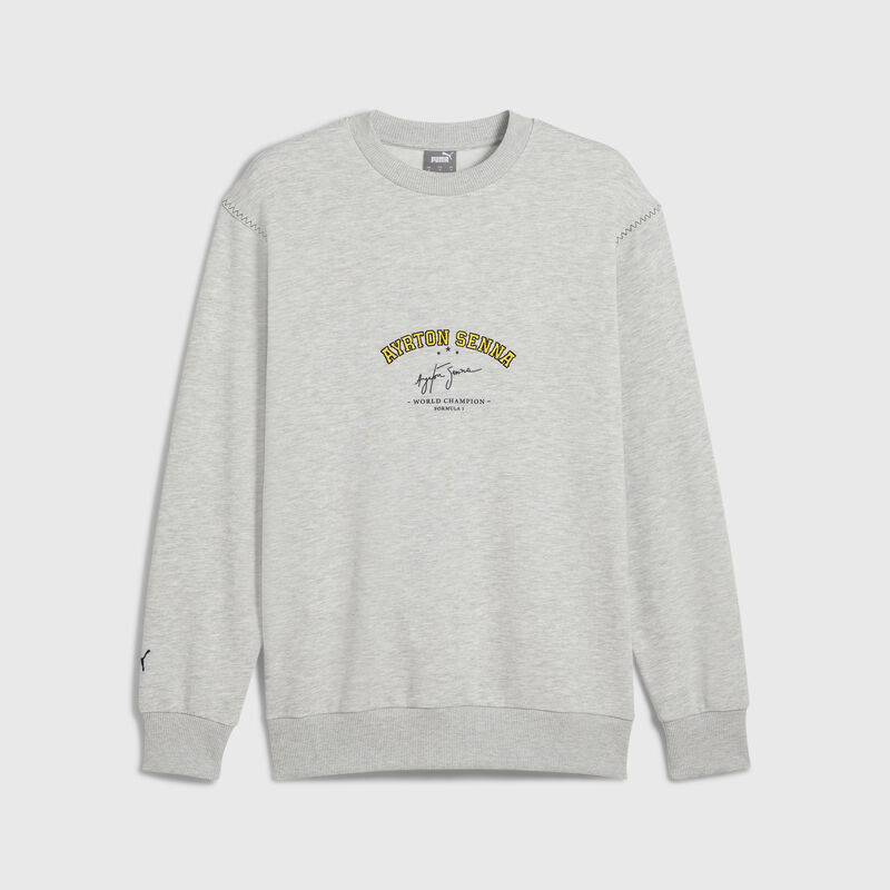 AS LS SENNA A VIDA CREW - light grey
