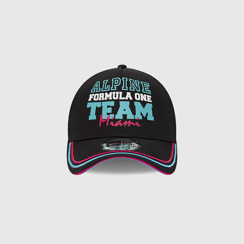 ALPINE F1 SL FW 2023 MIAMI 9FORTY TRUCKER CAP - multicolor