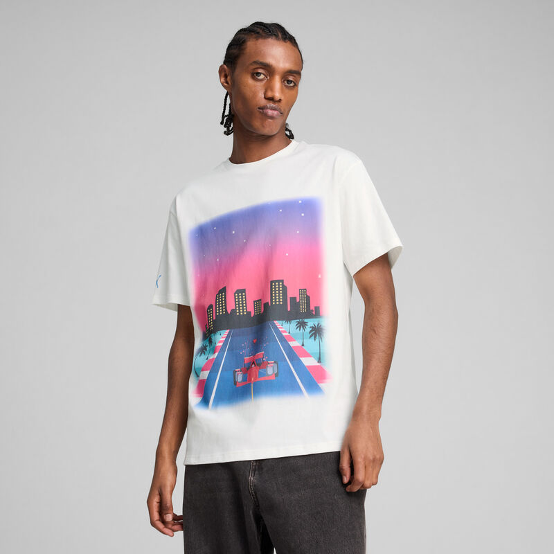 SF LS MIAMI GRAPHIC TEE II - white