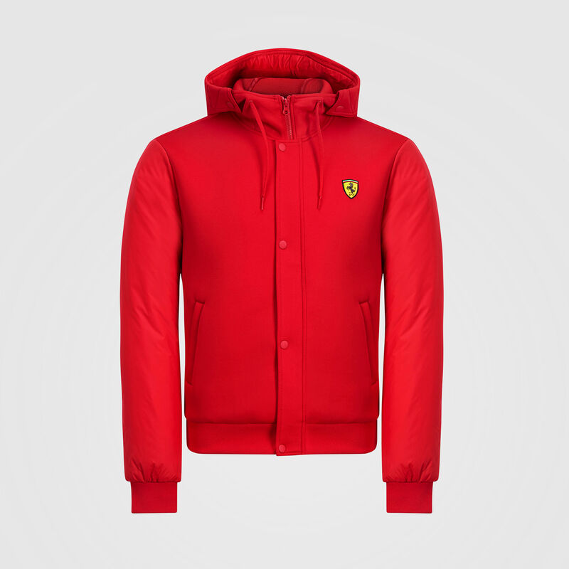 SF FW MENS BOMBER JACKET - red