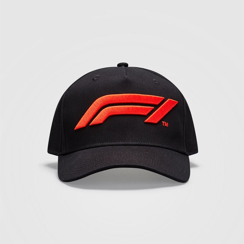 F1 FW LARGE LOGO BASEBALL CAP - black