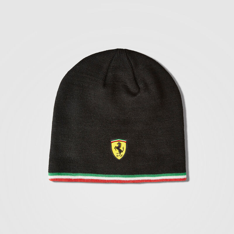 SF FW KNITTED BEANIE - black