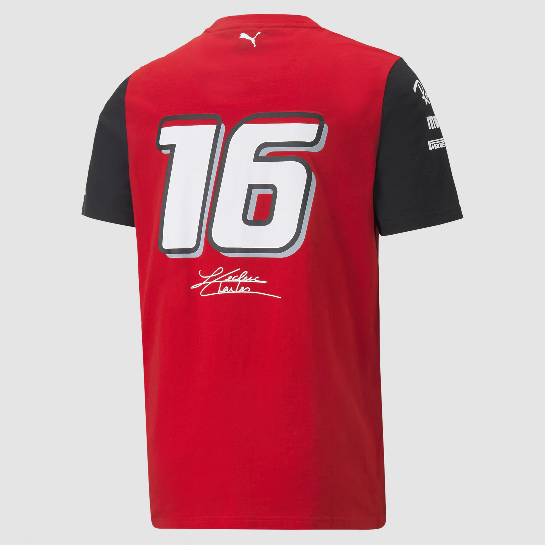 T shirt Team 2022 Charles Leclerc Scuderia Ferrari Fuel For Fans