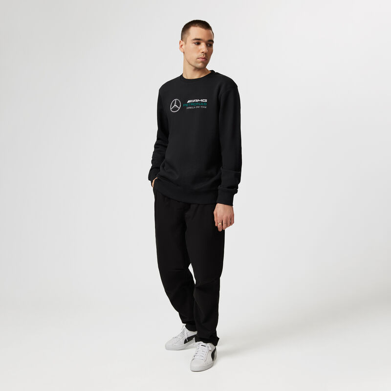 MAPF1 FW MENS CREW SWEAT - black