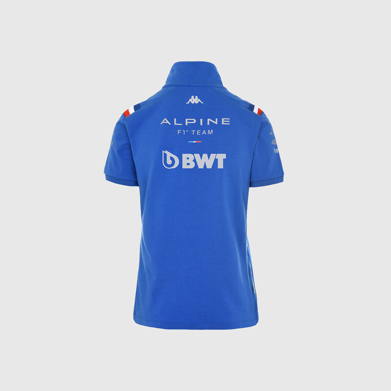 ALPINE F1 SL WOMENS TEAM POLO - blue