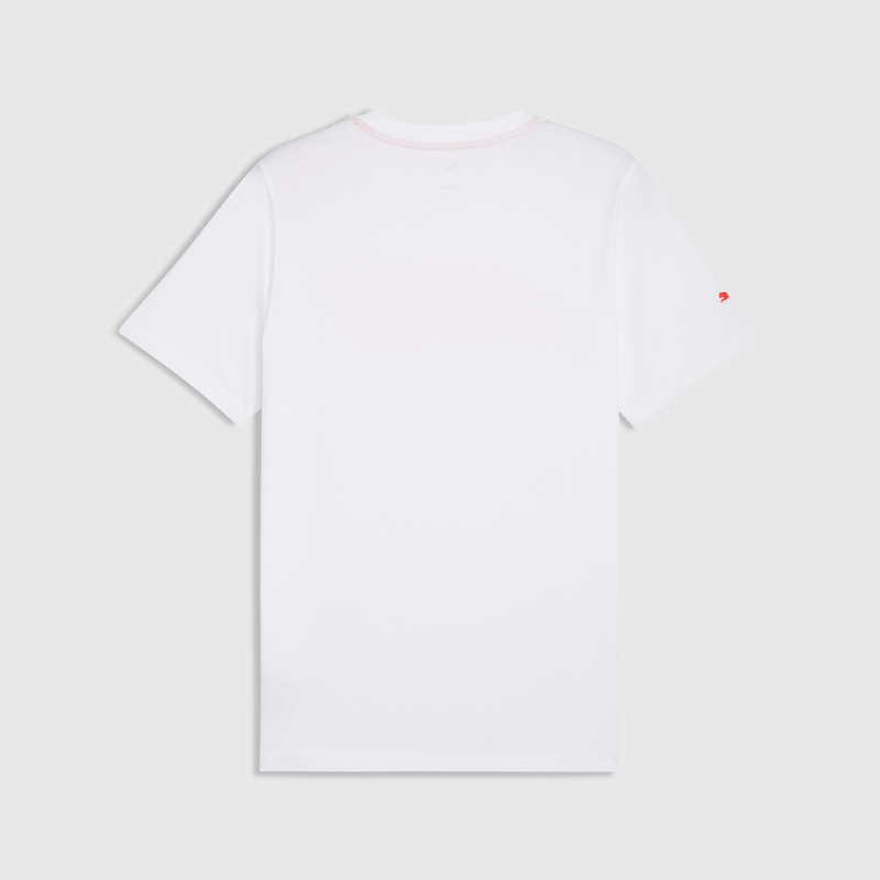 F1 ESS MENS LOGO TEE 180g - white
