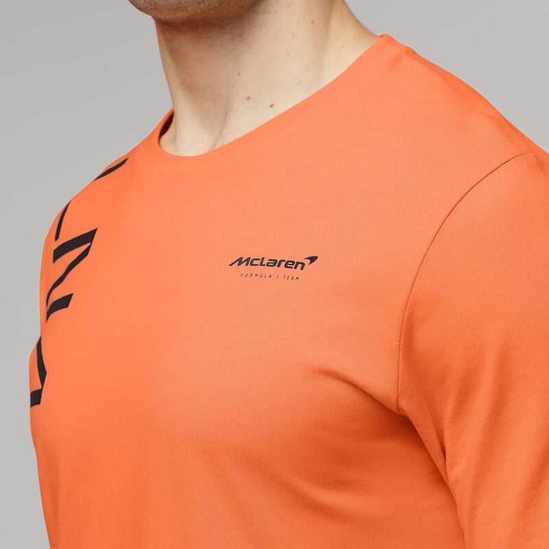 MCLAREN FW NORRIS TEE - orange