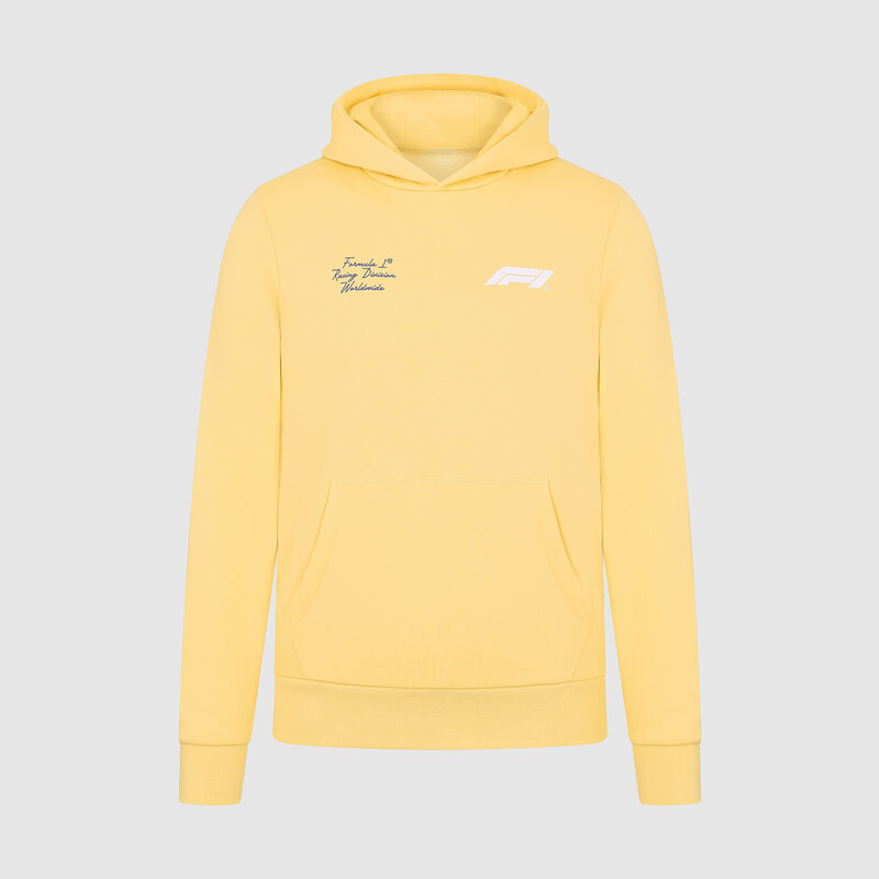 F1 FW RDW HOODY - yellow